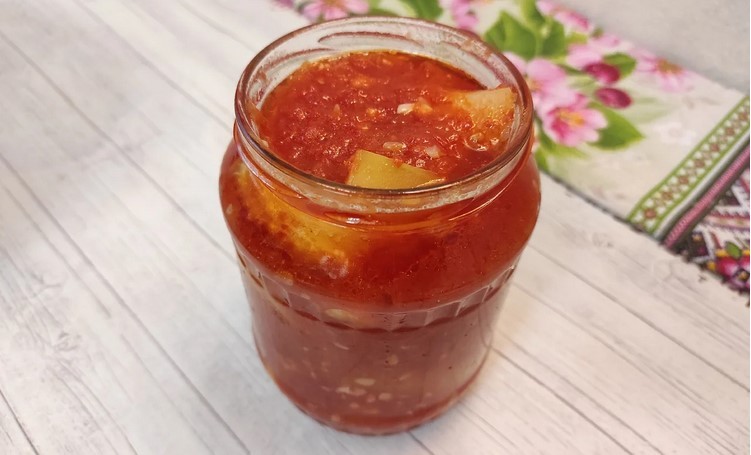 Закуска "Тещин язик" з кабачків на зиму