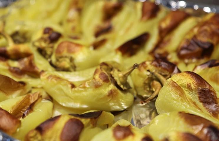 Перці, запечені по-одеськи. Ну дуже смачна закуска