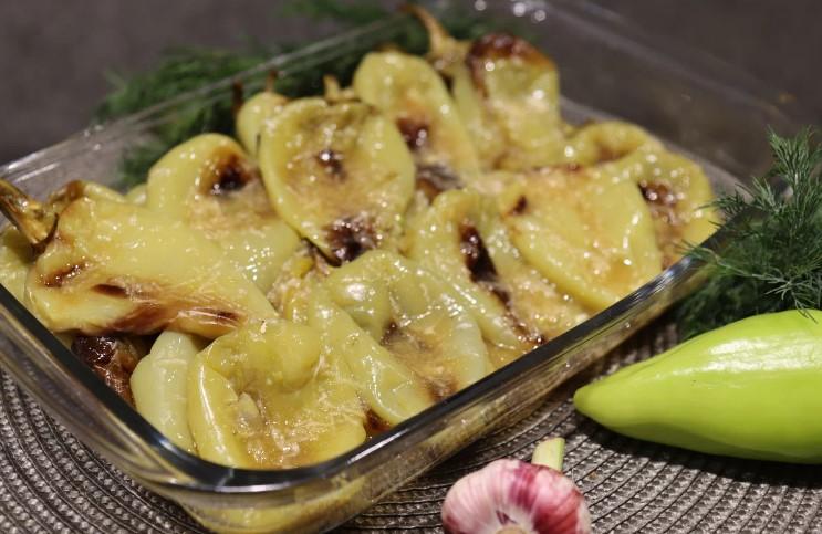 Перці, запечені по-одеськи. Ну дуже смачна закуска