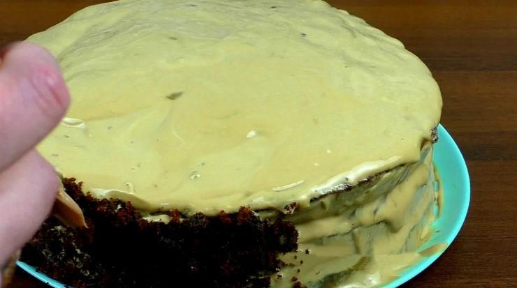 Торт "Шоколад на кип'ятку". Дуже смачний рецепт, а готувати легко та просто