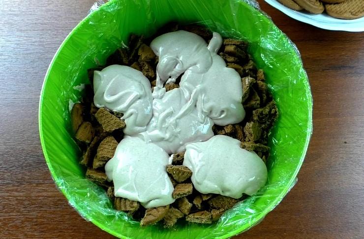 Торт без випічки "Панчо з бананом" за найпростішим рецептом