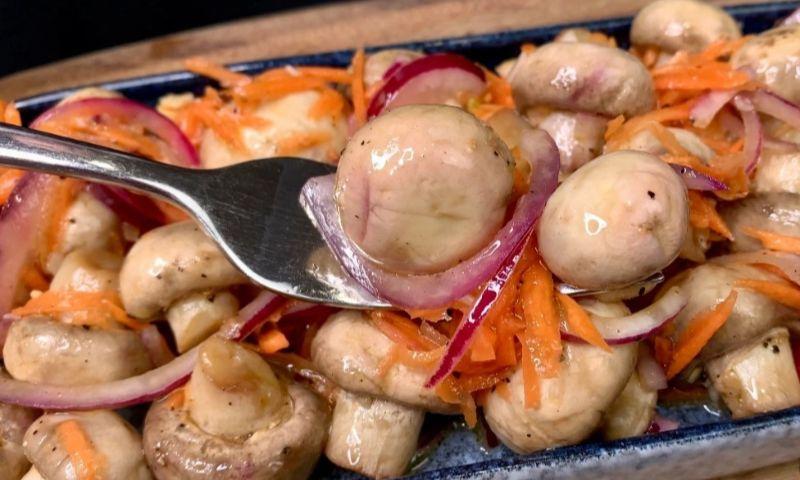 Неймовірно смачні мариновані печериці