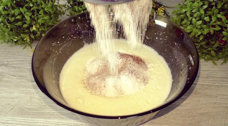 Шоколадна випічка до чаю. На приготування тіста витрачаю не більше 5 хвилин