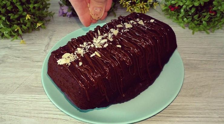 Шоколадна випічка до чаю. На приготування тіста витрачаю не більше 5 хвилин