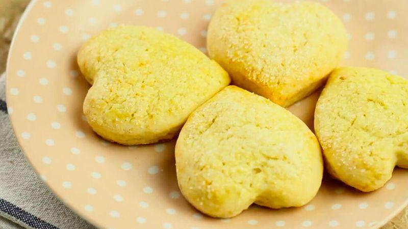 Домашнє печиво на сметані з хрумкою цукровою скоринкою