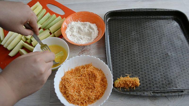 Без краплі олії. Хрусткі кабачкові палички за 25 хвилин