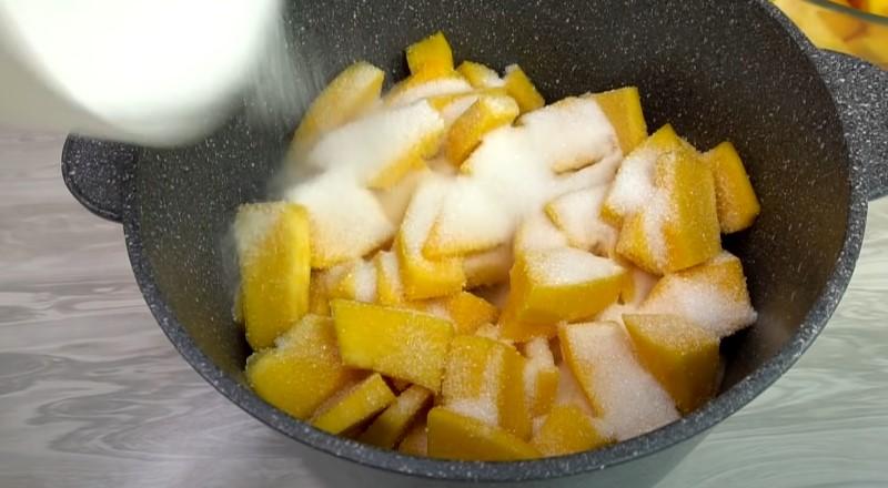 Смачні цукати з гарбуза до чаю. Їмо замість цукерок