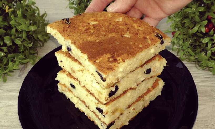 Сирний корж на сніданок або до чаю