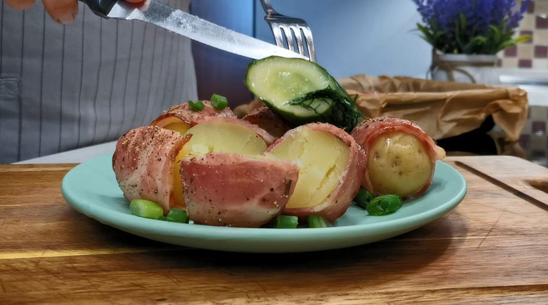 Ось це картопля, смачно так, що хочеться їсти без зупинки