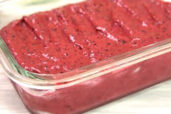 Десерт із заморожених ягід