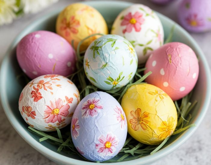 На Великдень прикрашаю яйця за унікальною технологією