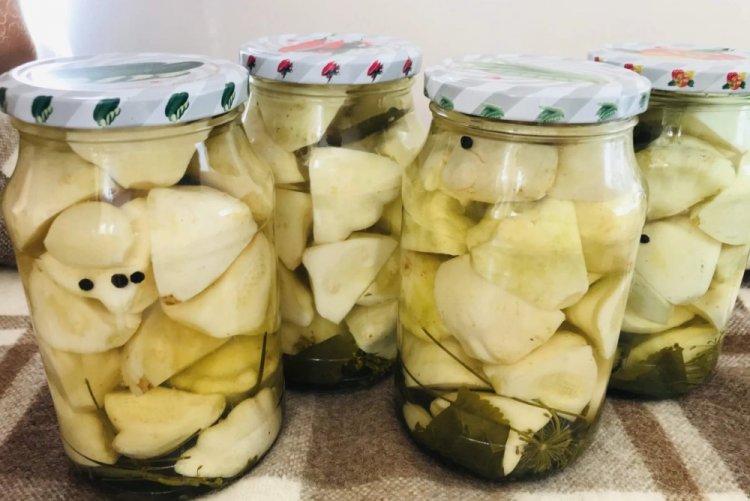Мариновані патисони на зиму без стерилізації