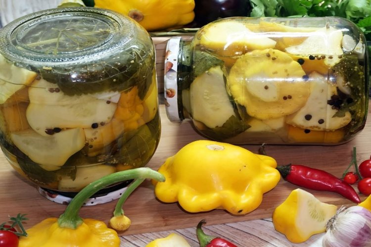 Патисони з лимонною кислотою без стерилізації