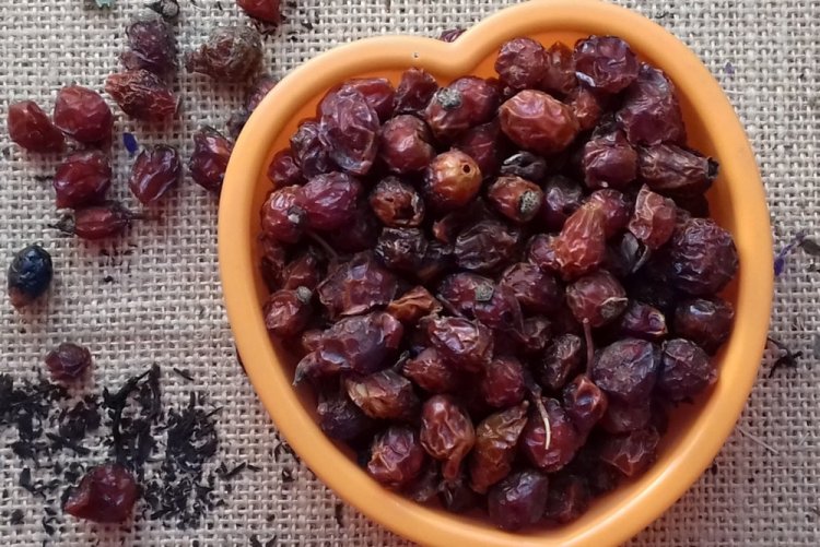 Сушена шипшина в духовці на зиму