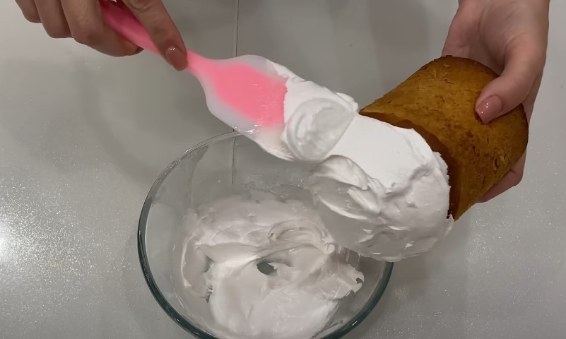 Білкова глазур для пасок