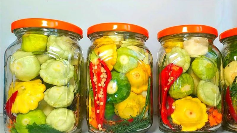 Патисони на зиму без стерилізації