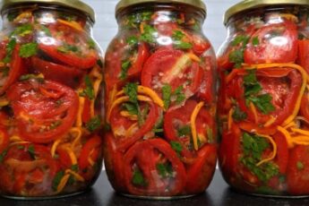 Помідори по-корейськи на зиму