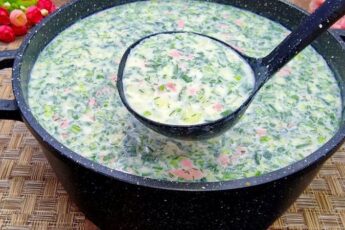 Рецепт окрошки на айрані