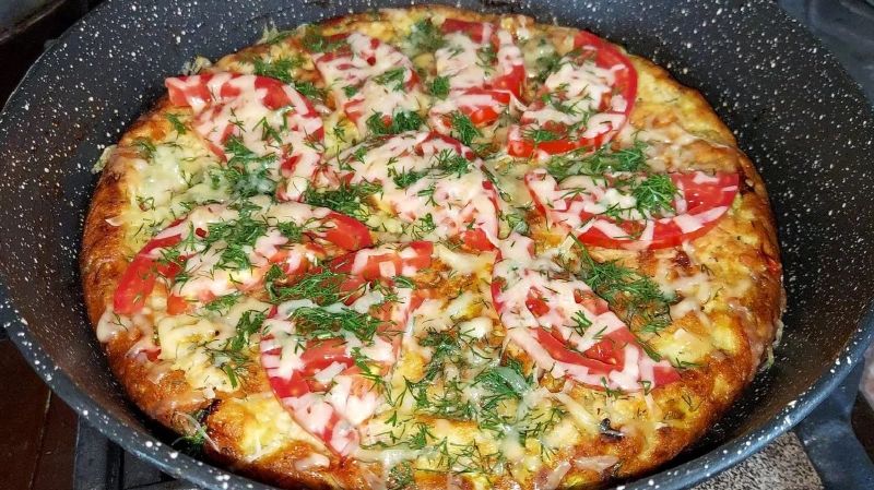 Піца з кабачків