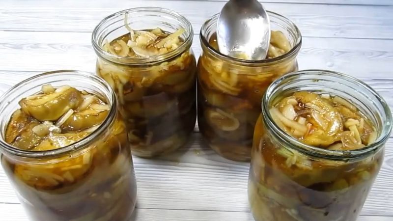 Баклажани як шашлик на зиму