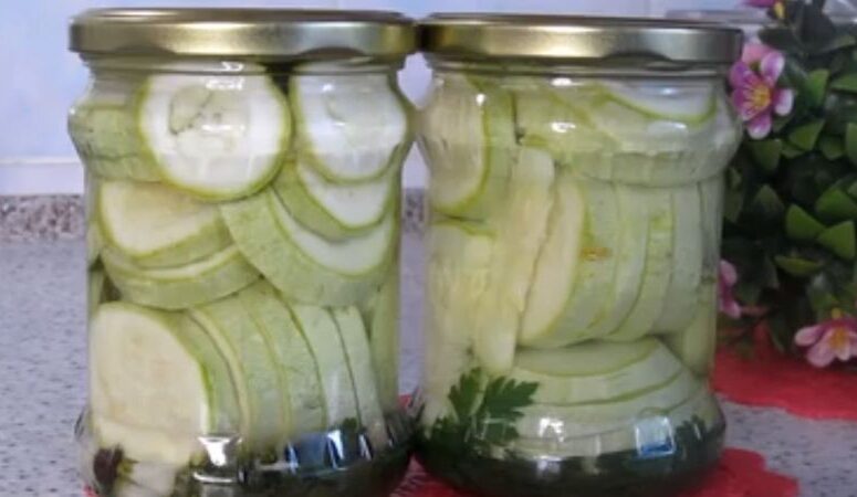 Кабачки на зиму без стерилізації