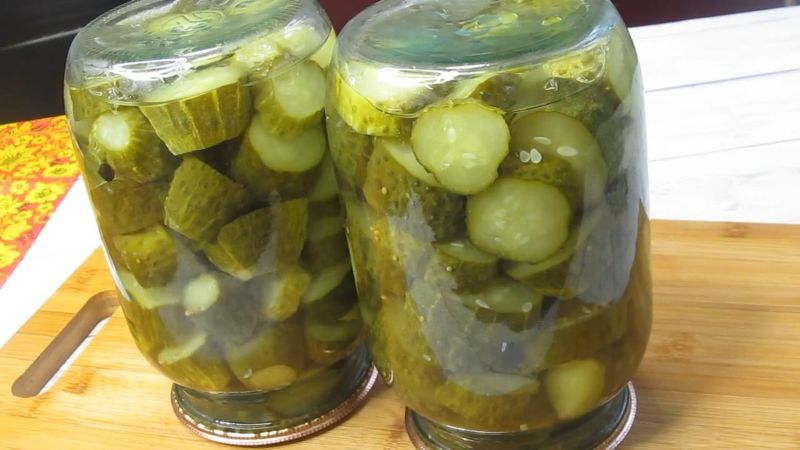 Огірки по-фінськи на зиму