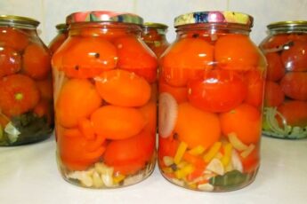 Помідори з цибулею на зиму