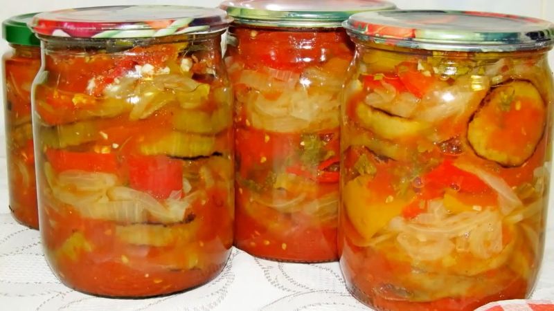 Салат з баклажанів на зиму
