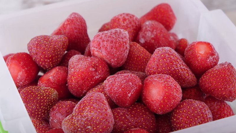 Як заморозити полуницю