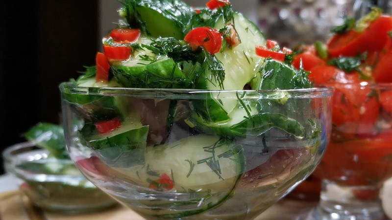 Закуска з огірків