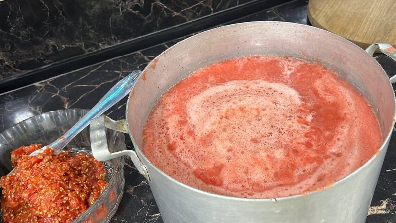 Томатний сік на зиму, рецепт простіше нікуди