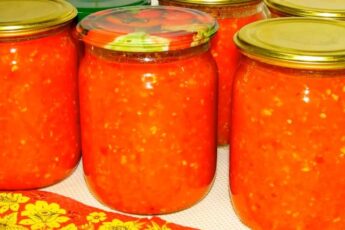 Аджика на зиму без оцту