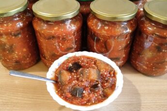 Баклажани по-грузинськи на зиму