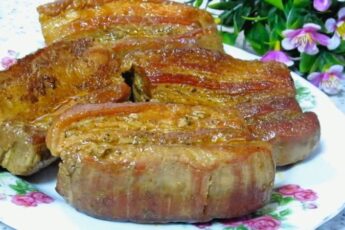 Грудинка у цьому соусі шикарна