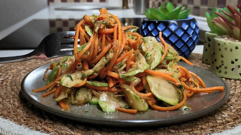 Кабачки по-корейськи