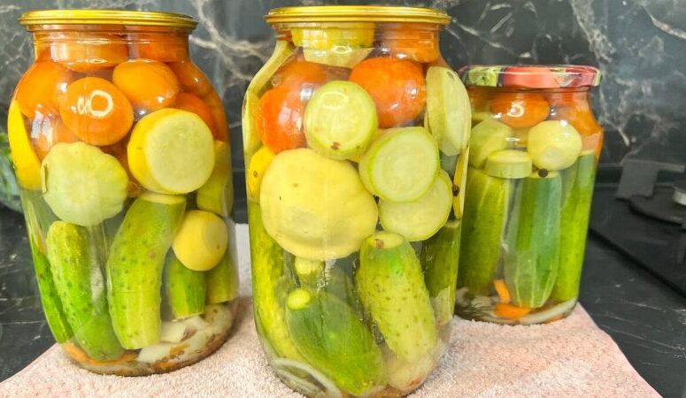 Овочеве асорті на зиму