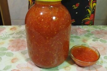 Сира аджика без варіння на зиму