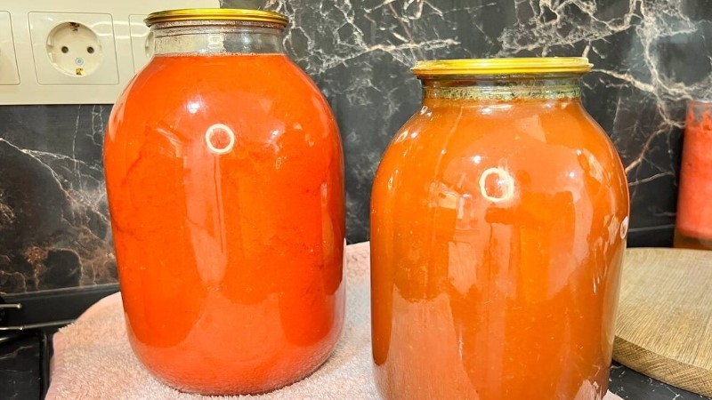 Томатний сік на зиму