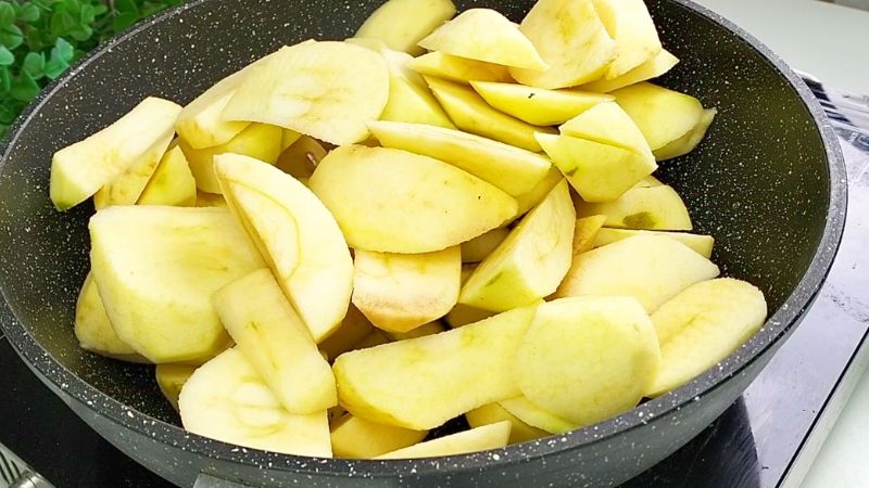 Яблучне повидло на зиму - бурштинове, густе