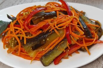 Мариновані баклажани по-корейськи