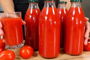 Рецепт томатного соку на зиму