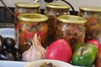 Закуска із баклажанів на зиму