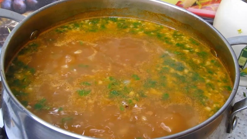 Справжній грузинський суп Харчо. Неможливо відірватись