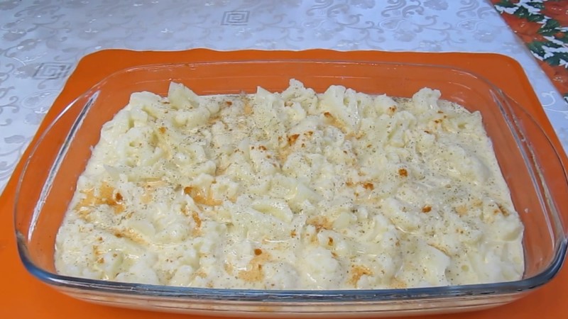 Цвітна капуста на вечерю, це просто чудово. Ніжна, трохи солодкувата