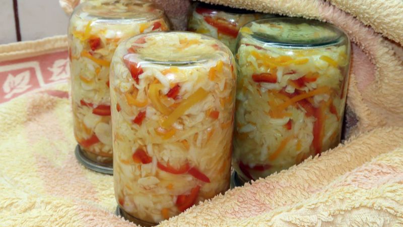 Маринована капуста Провансаль на зиму