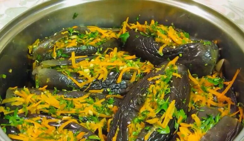 Приготування квашених баклажанів