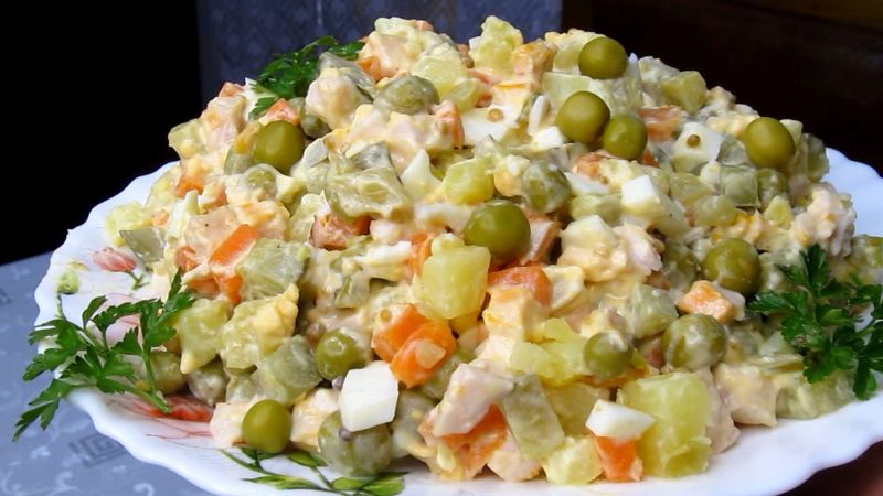 Приготування салату