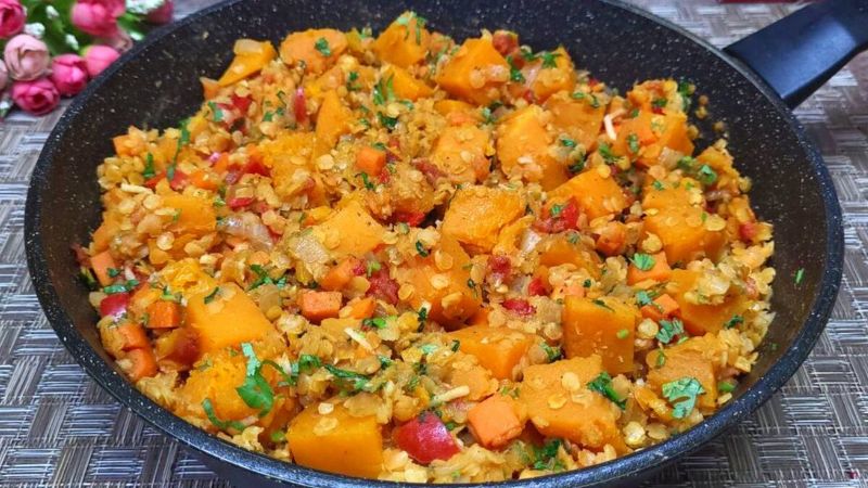 Приготування вечері з гарбуза