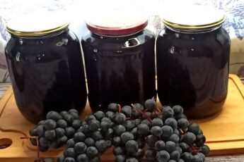 Рецепт домашнього соку з винограду