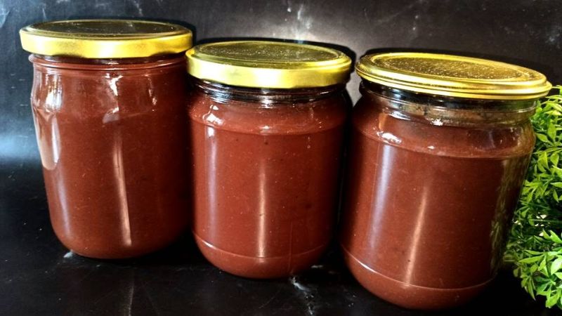 Шоколадна паста з яблук